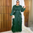 Luxury Pleated Party Dress
