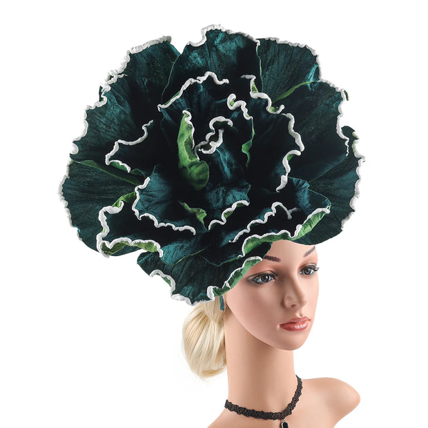 Rose Flower Derby Fascinator