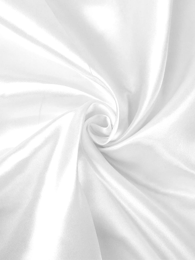 White Party Loose Puff Dress