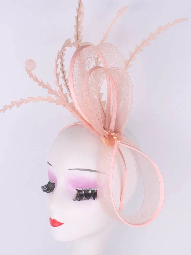 Chic Feather Fascinator Headband