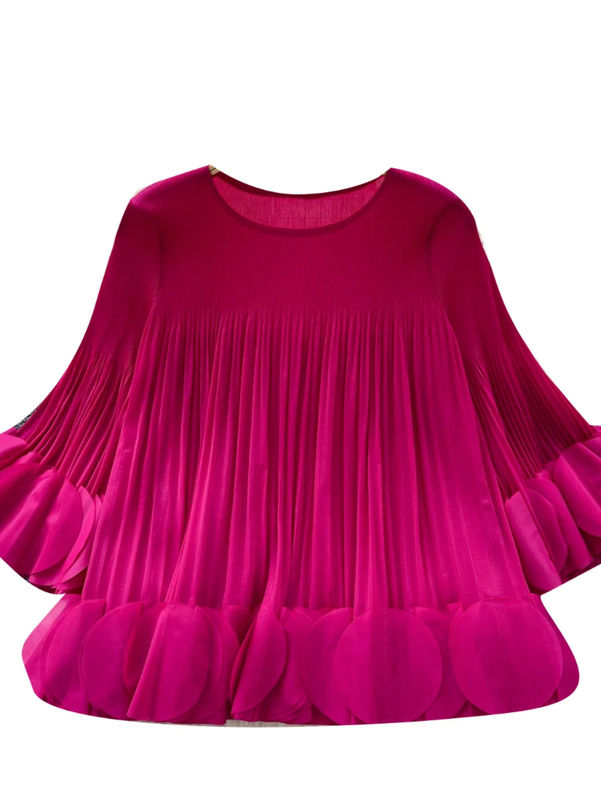 Bubble Sleeve Autumn Slim Fit Top