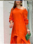 Cotton Linen City Street Fashion Set