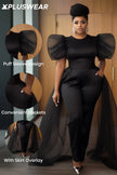 Formal Plus Black One-Piece