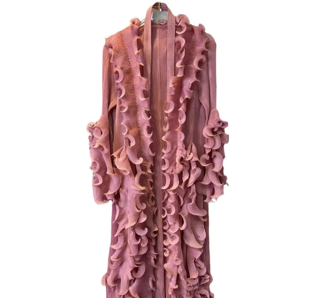 Festive 3D Mushroom Edge Dress