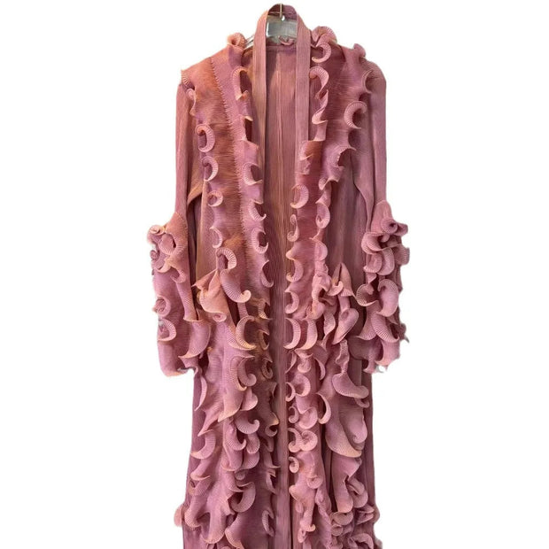 Festive 3D Mushroom Edge Dress