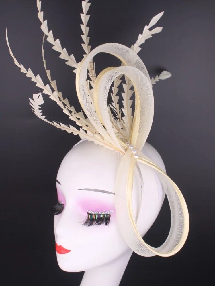 Chic Feather Fascinator Headband