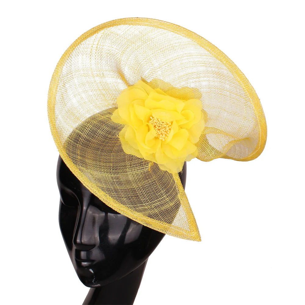 Elegant Mesh Bridal Fascinator Headband