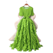 Ruffle Charm Mid Dress